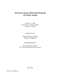 PS Exotic Species Detection System