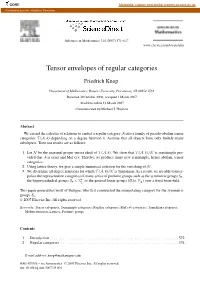 Tensor Envelopes of Regular Categories