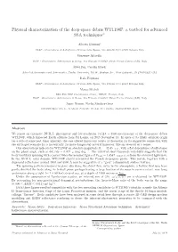 Physical Characterization of the Deep-Space Debris WT1190F: a Testbed for Advanced SSA Techniques✩