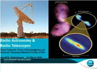 Radio Astronomy & Radio Telescopes