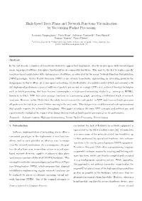 High-Speed Data Plane and Network Functions Virtualization by Vectorizing Packet Processing