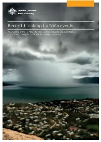 Record-Breaking La Niña Events