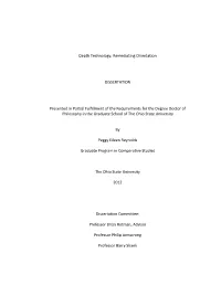 Remediating Orientation DISSERTATION Presented In