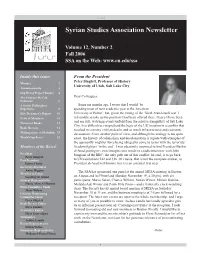 SSA Fall 2006.Indd