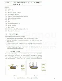 Unit 15 Coarse Grains