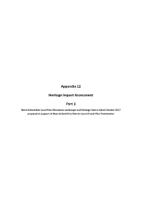 Appendix 12 Heritage Impact Assessment Part 3