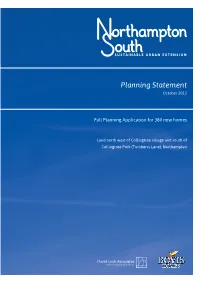 Planning Statement October 2013
