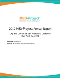 2019 MED-Project Annual Report