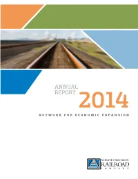 Annual Report 2014 Network for Economic Expansion Table of Contents
