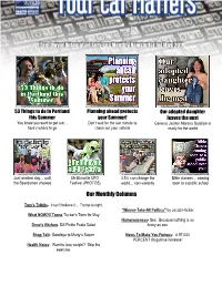 Our Monthly Columns