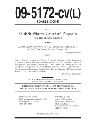 Amici Curiae in Support of Plaintiffs-Appellees