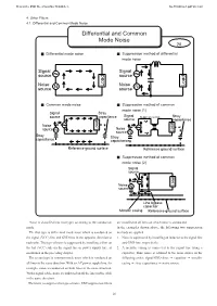Differential and Common Mode Noise Differential and Common Mode Noise 26