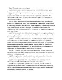 Rule 7. Proceedings Before Magistrate. (A) When a Summons Is Issued In