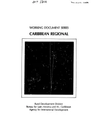 Working Document Series Caribbean Regional