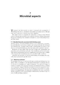 7 Microbial Aspects