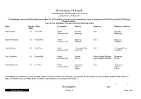 Declaration of Results Lifford Stranorlar EA