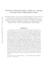 Weak-Line T Tauri Star Disks I. Initial Spitzer Results from the Cores to Disks Legacy Project