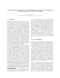 14.4 Some Potentially Interesting Differences in the Midlevel Kinematic Characteristics of a Nontornadic and Tornadic Supercell Observed by ELDORA During VORTEX