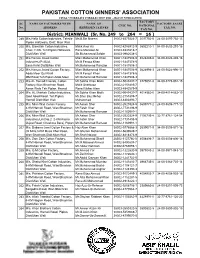 9 List of Members for North Zone Chechawatni 2021-22