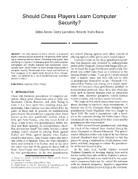 Should Chess Players Learn Computer Security?
