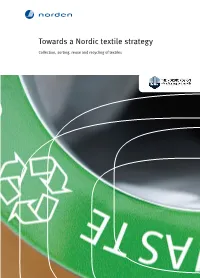 Towards a Nordic Textile Strategy