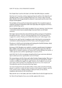 2013 President's Report