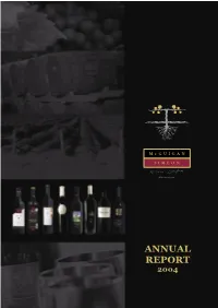ANNUAL REPORT 2004 Table of Contents