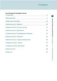 Core Strategy Preferred Options - Revised 2 Spatial Portrait