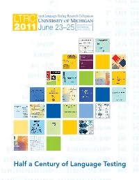 Half a Century of Language Testing at ETS, Education Is More Than Our Business