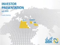 Overview of Kuwait Banking Sector