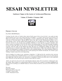 Sesah Newsletter