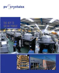 The Key to Solar Power