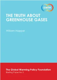 The Truth About Greenhouse Gases