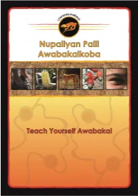 Teach Yourself Awabakal