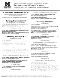 2018 Descriptions and Bios