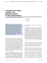 A Decision-Tree-Based Symbolic Rule Induction System for Text Categorization