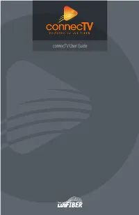Connectv User Guide