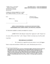 Refco Trustee Comm App FINAL[2]