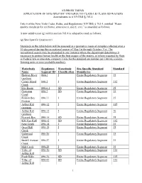 Rule Making Document