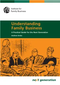 Understanding Family Business