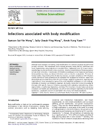 Infections Associated with Body Modification