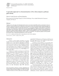 A Genomic Approach to Characterization of the Citrus Terpene Synthase Gene Family