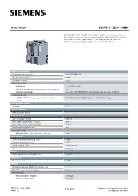 Data Sheet 6ES7510-1DJ01-0AB0