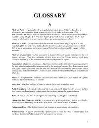 Get a Glossary of Terms Used in the Title Industry