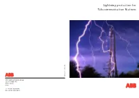 Lightning Protection for Telecommunication Stations Imp