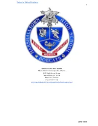 Return to Table of Contents 1 2019-2020