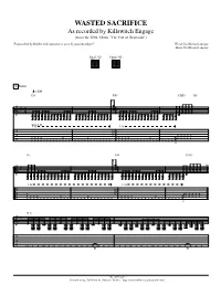 Wasted Sacrifice Guitar Tab