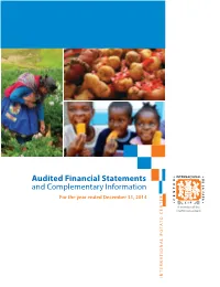 Audited Financial Statements Natural Resources