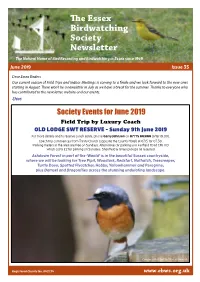 Ebws Newsletter June19.Pdf