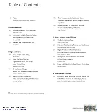 Table of Contents